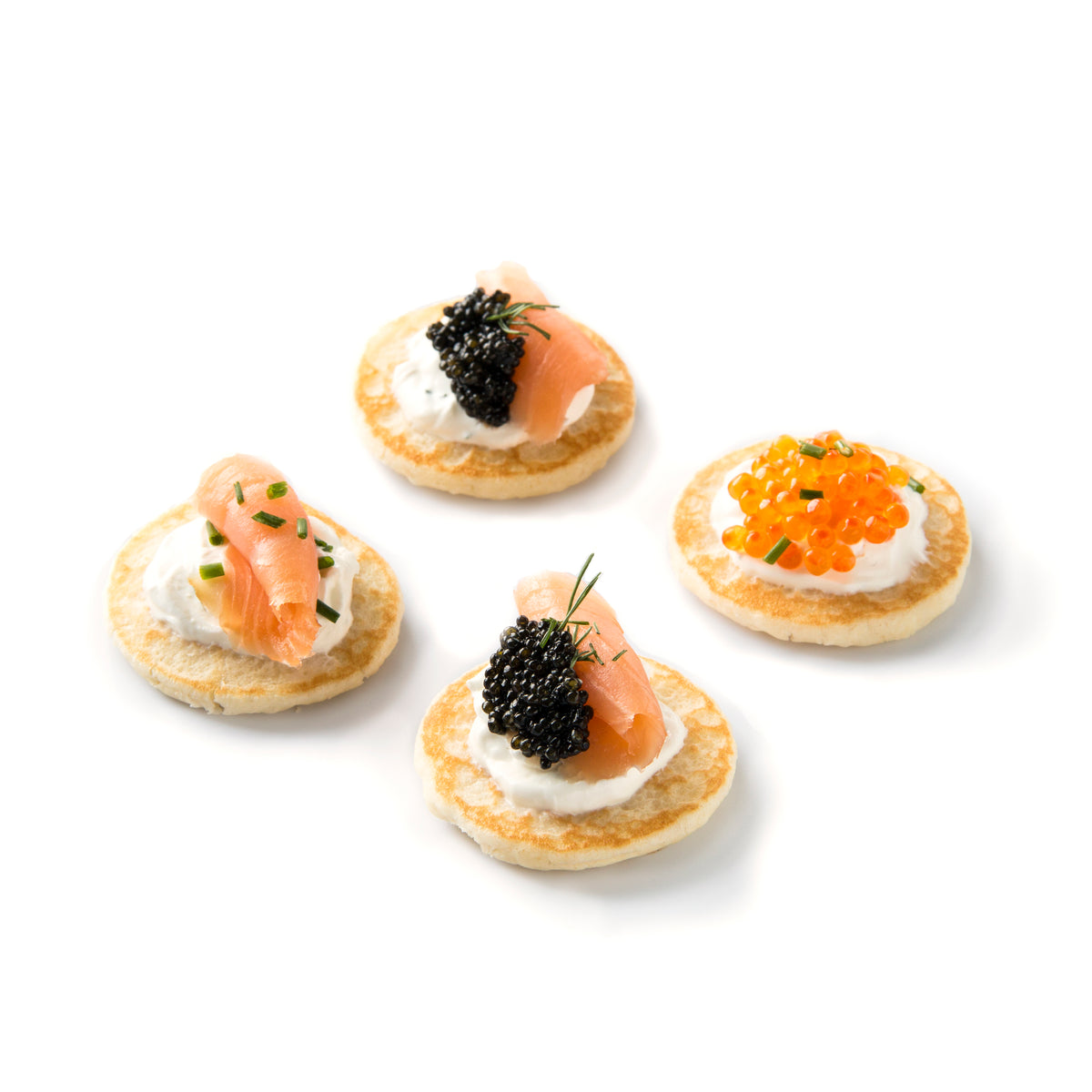 Gourmet French Cocktail Blini